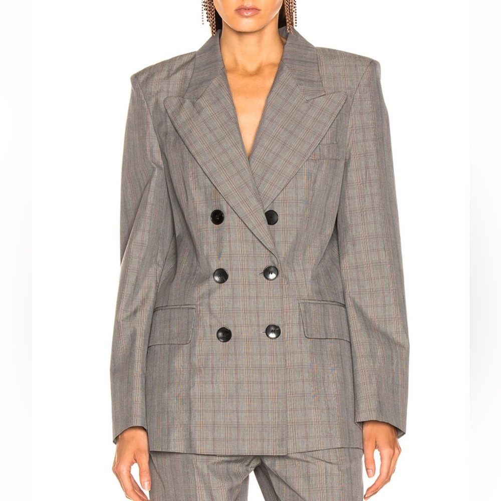 Isabel Marant Etoile Iliane Double Breasted Blazer
